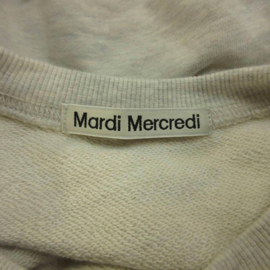 マルディメクルディ Mardi Mercredi トレーナー スウェット one ライト