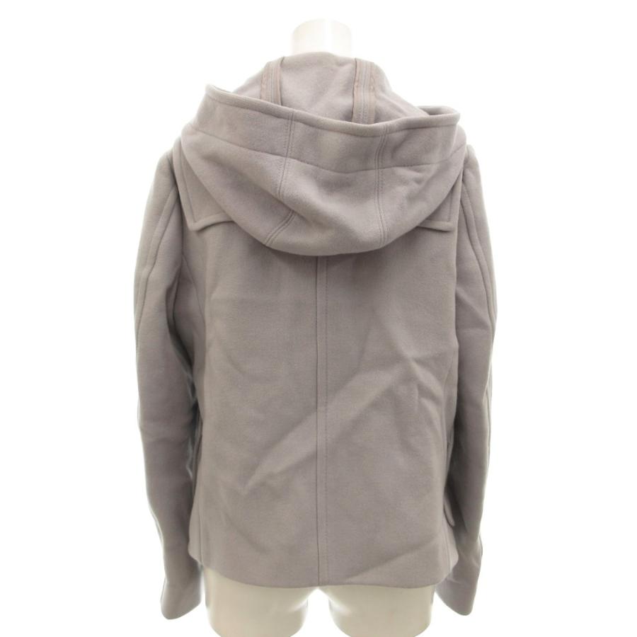 アクアスキュータム AQUASCUTUM ショート ダッフルコート M グレー