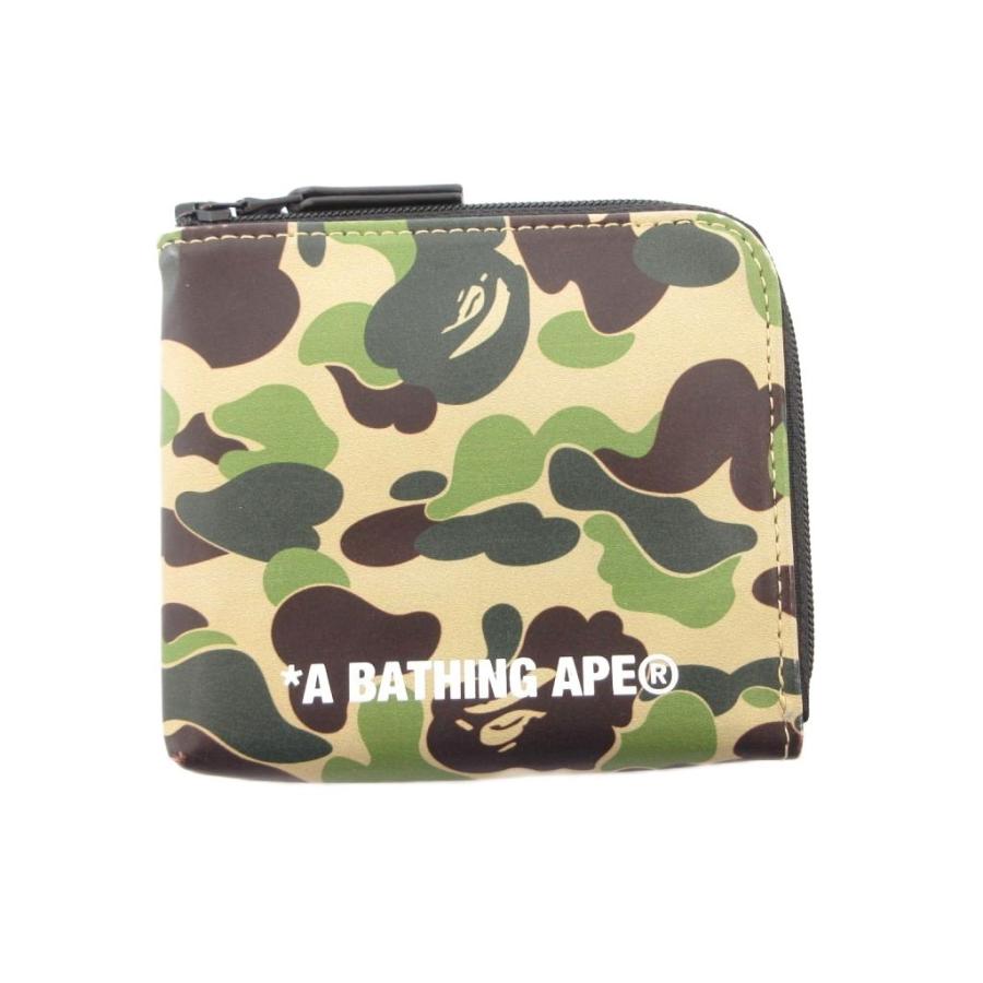 A BATHING APE（アベイシングエイプ） 小銭入れ 財布 ウォレット 総柄