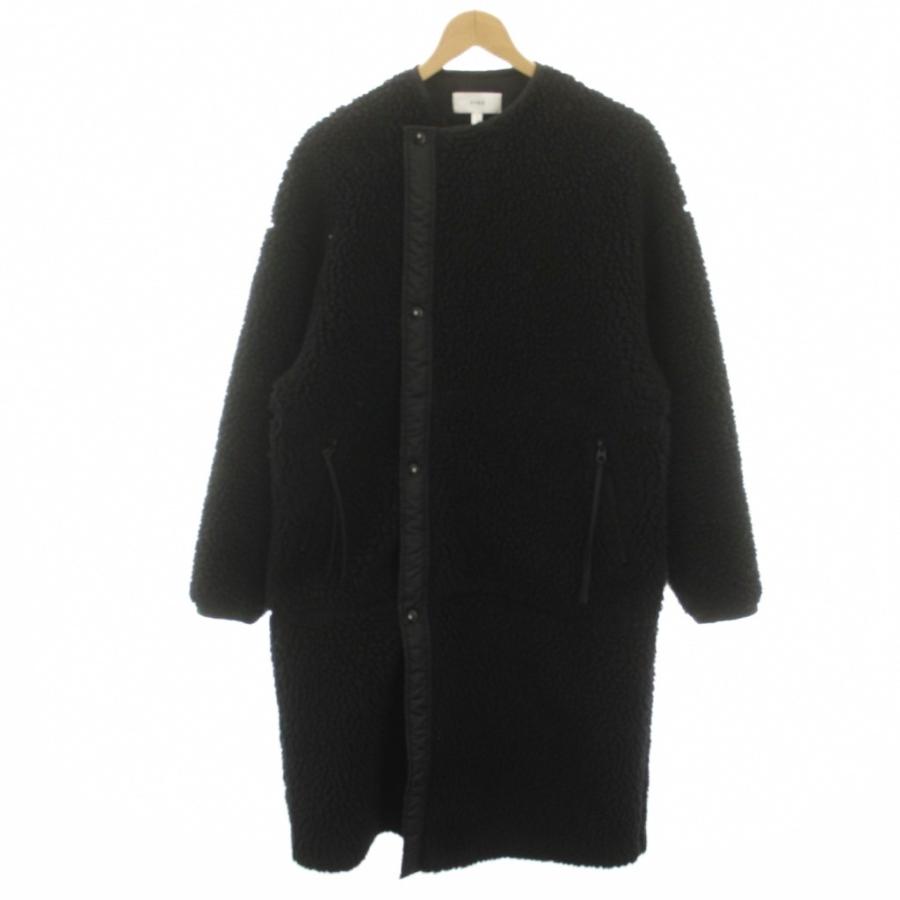 ハイク HYKE FAUX SHEARLING COAT ボアコート ロング 裏地メッシュ 1 