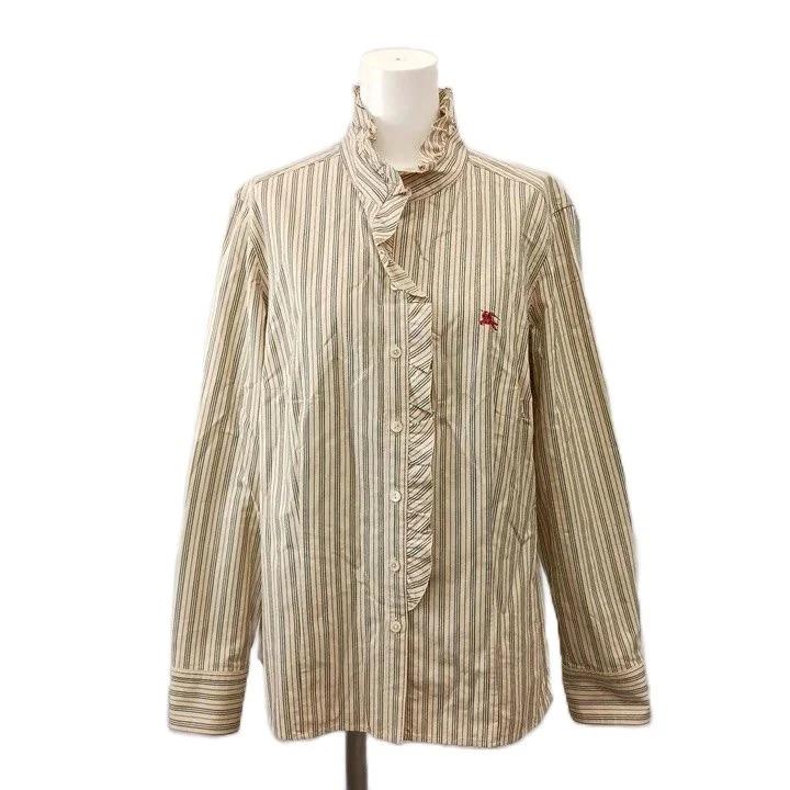 バーバリー ロンドン BURBERRY LONDON シャツ ブラウス 44 マルチ 
