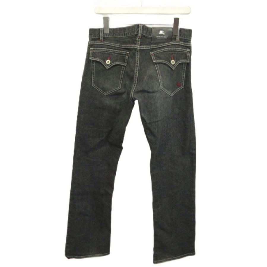 【美品 USED】BURBERRY BLACK LABEL デニムパンツ 82 BURBERRY BLACK LABEL（バーバリーブラックレーベル） ブラック デニム