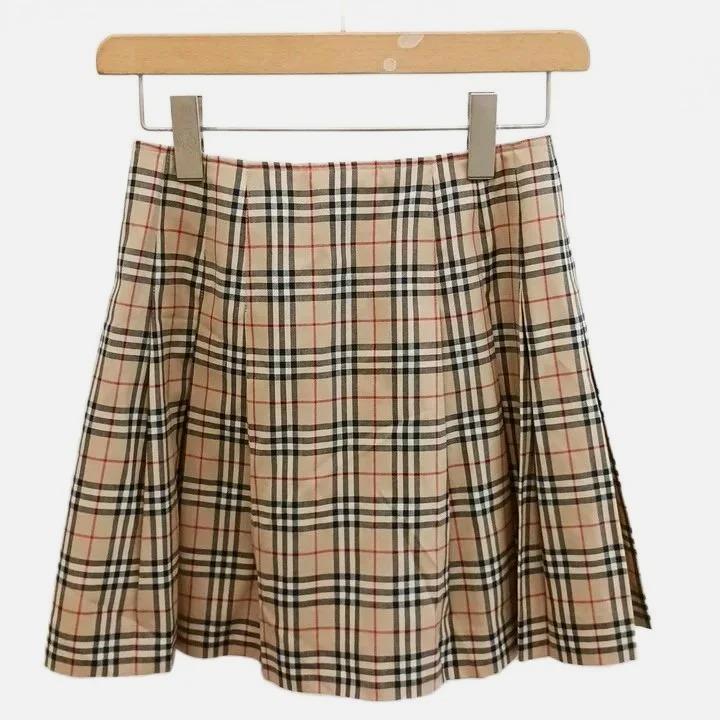 バーバリーズブルーレーベル Burberry's BLUE LABEL プリーツスカート