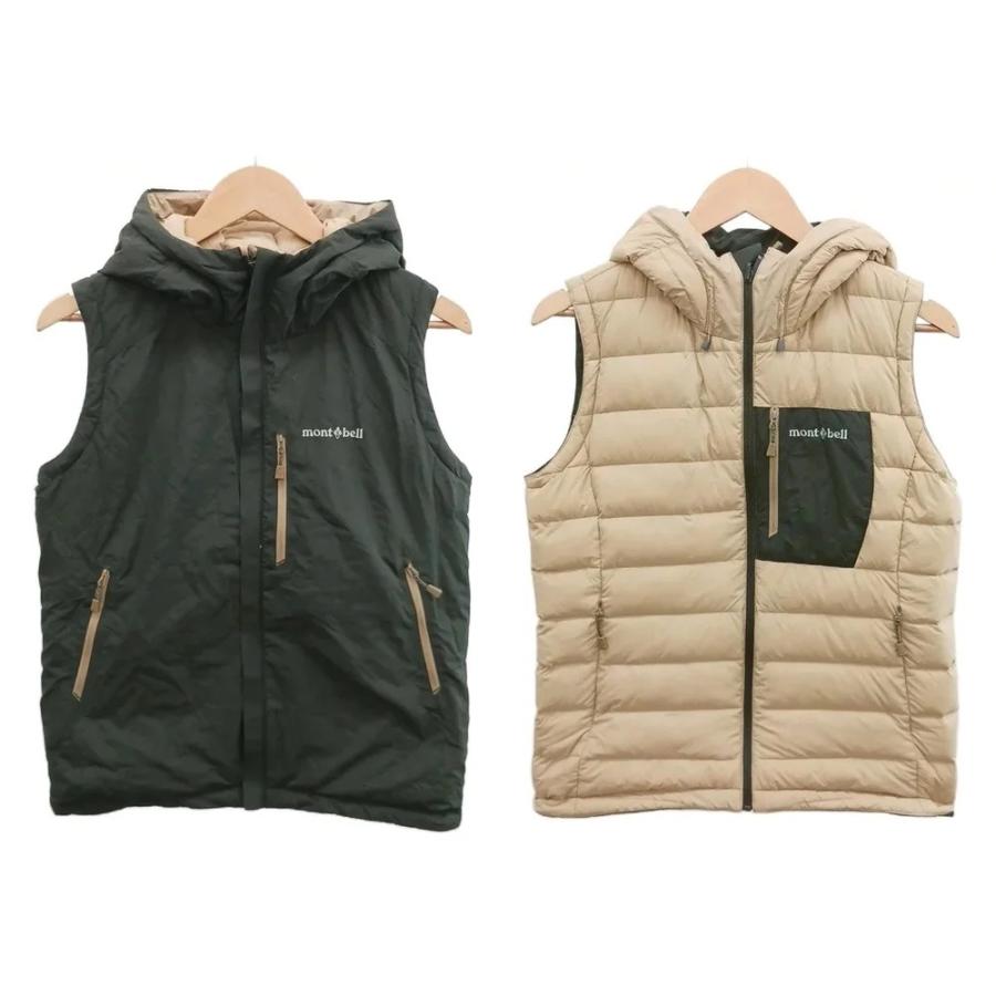 mont-bell モンベル　コロラドベスト Mサイズ リバーシブル モンベル Montbell コロラドベスト Women's リバーシブル フード付き