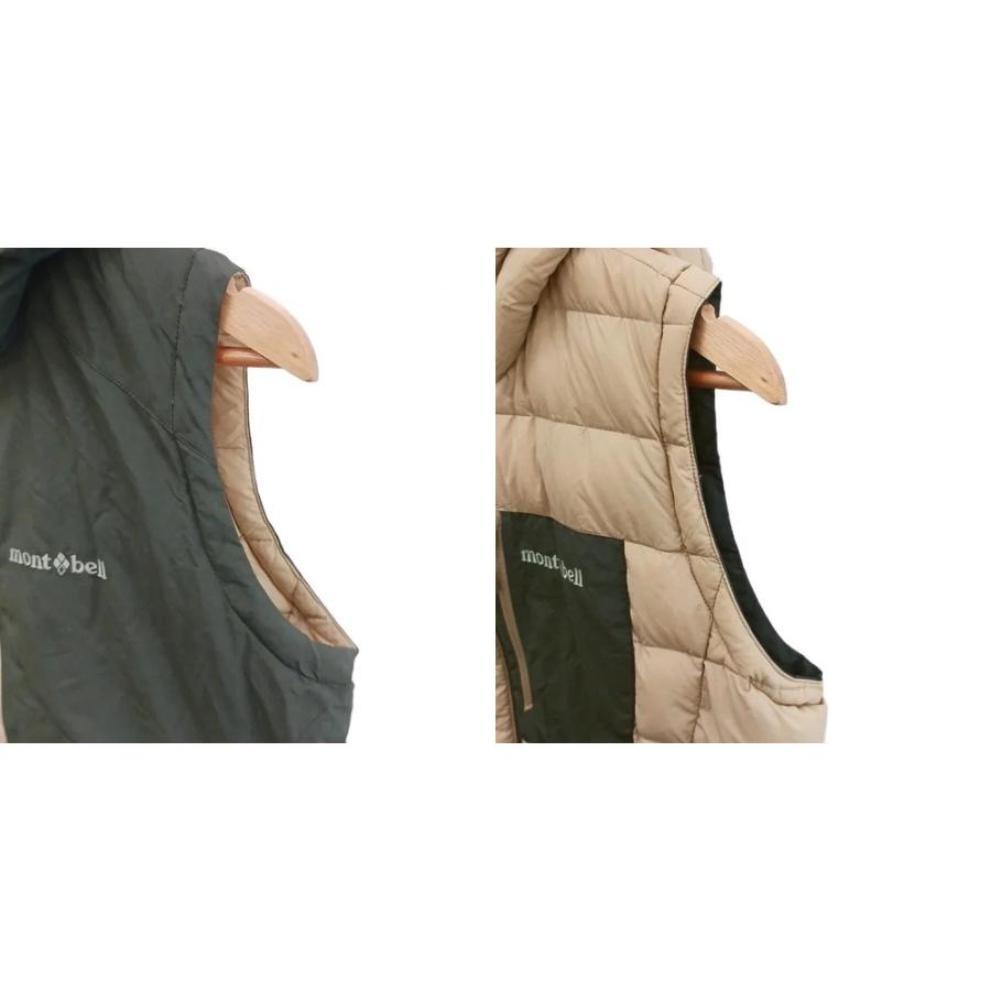 モンベル Montbell コロラドベスト Women's リバーシブル フード付き