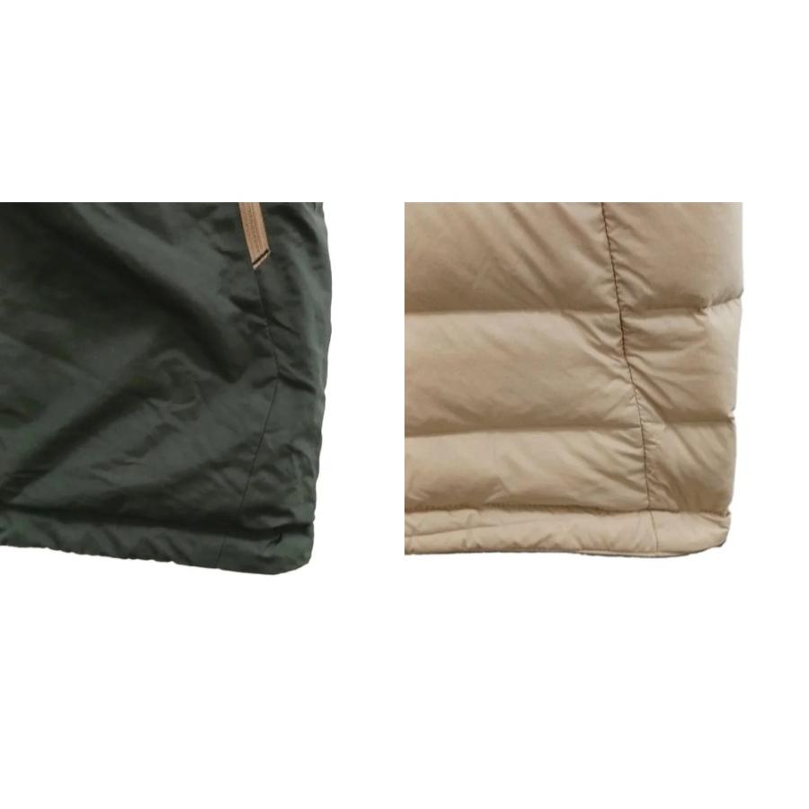 モンベル Montbell コロラドベスト Women's リバーシブル フード付き