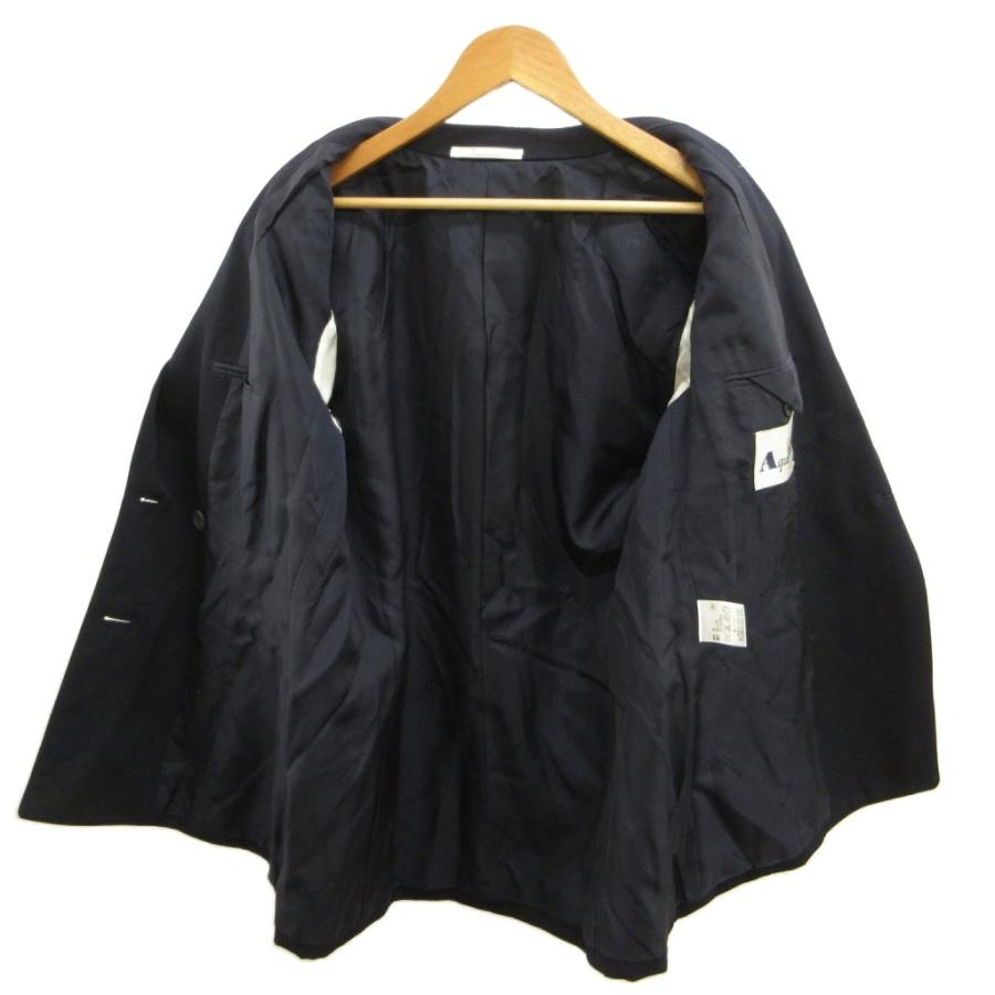 アクアスキュータム AQUASCUTUM 紺ブレ テーラードジャケット ダブル
