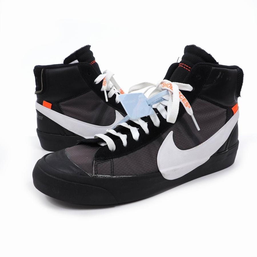 かわいい 32 001 黒 ブラック 28 5cm Us10 5 ミッド ブレザー Mid Blazer 10 The Off White オフホワイト Nike 中古 ナイキ Off Wh オフホワイト Nike 中古 ナイキ Nike メンズ 古着 ベクトル シューズ