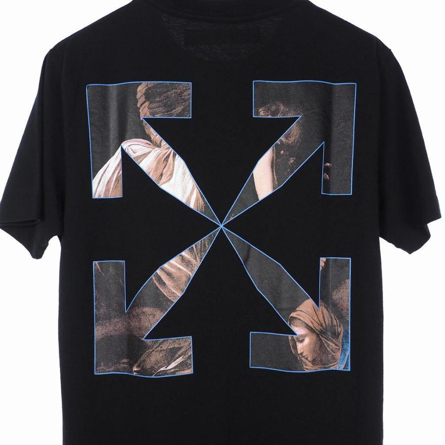 未使用品 オフホワイト OFF WHITE 20AW CARAVAGGIO ANGEL S/S SLIM TEE