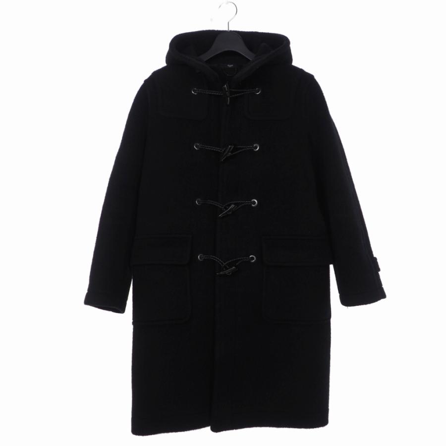 ギフ 包装 中古 マサキマツシマ 古着 ベクトル メンズ 黒 ブラック 44 ロングコート ダッフルコート ウールメルトン Matsushima Masaki ダッフルコート Lifeinlacruz Com