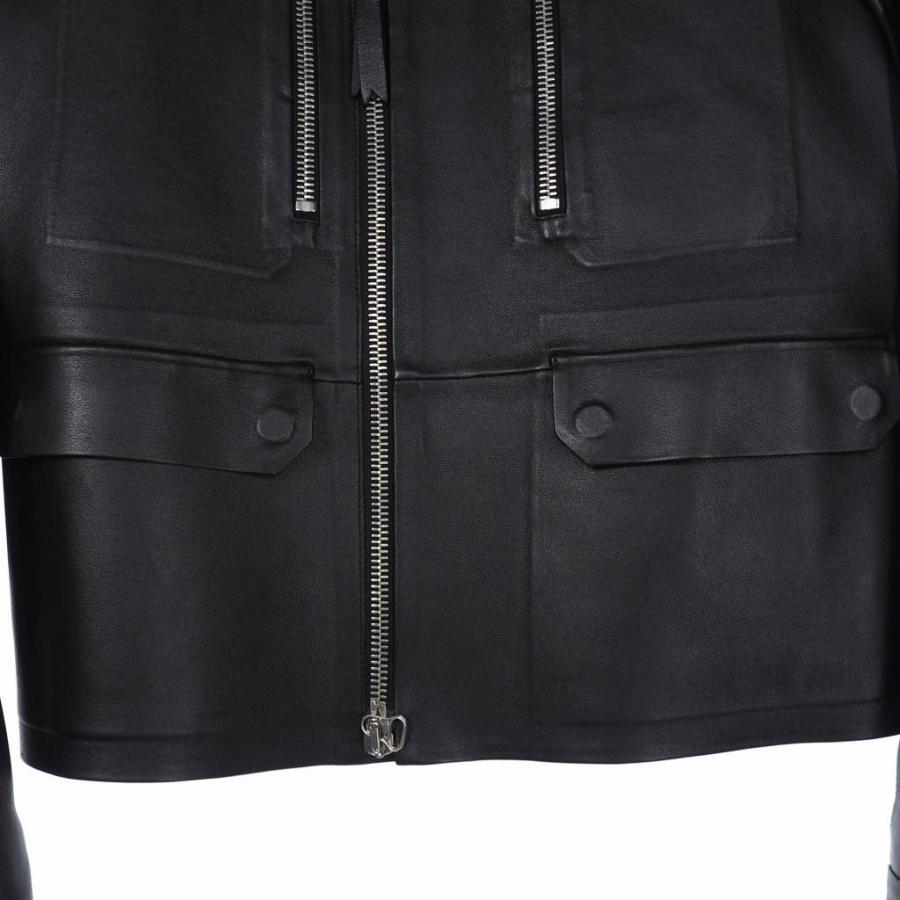 ランバン LANVIN ラムレザー テーラード ライダース ジャケット ランバン LANVIN ラムレザー テーラード ライダース ジャケット
