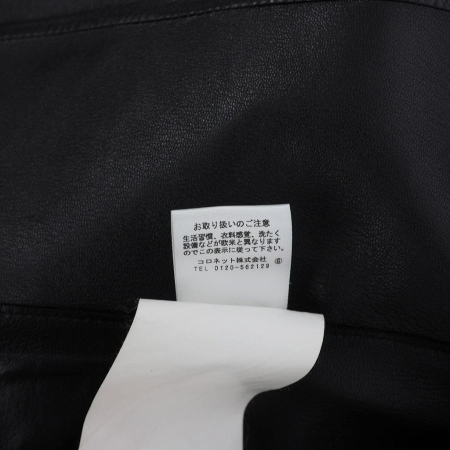 ランバン LANVIN ラムレザー テーラード ライダース ジャケット ランバン LANVIN ラムレザー テーラード ライダース ジャケット