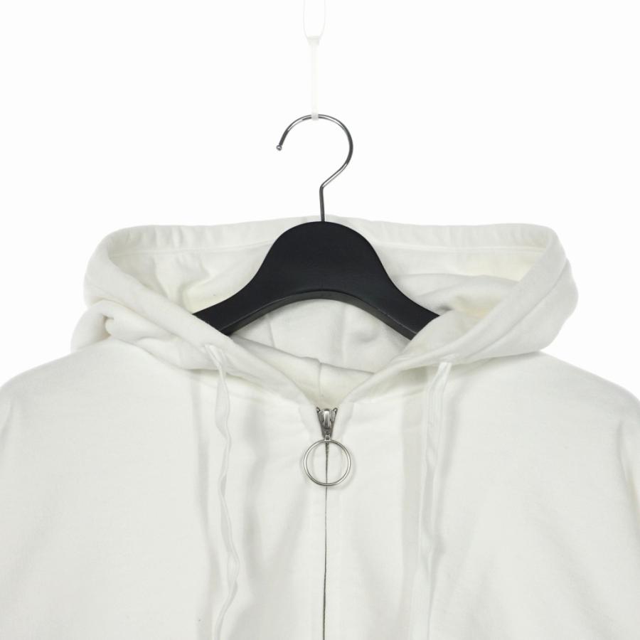 ダブレット doublet 22AW BURNING EMBROIDERY ZIP UP HOODIE