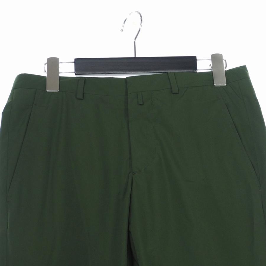 1年保証』 JIL SANDER ジル サンダー ベルトタックパンツ グリーン