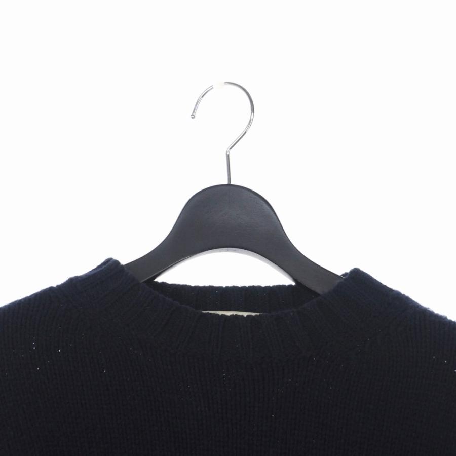 クードス Kudos 18AW スリット ニット セーター F ネイビー KK18YY02 