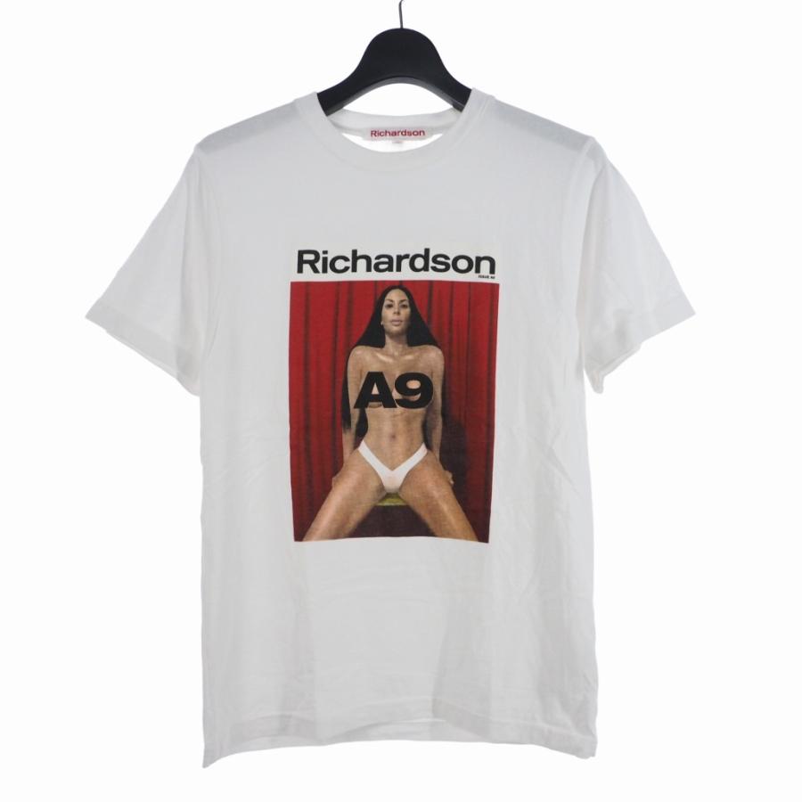 リチャードソン Richardson A9 キムカーダシアン プリント Tシャツ 半袖 S 白 ホワイト メンズ 202