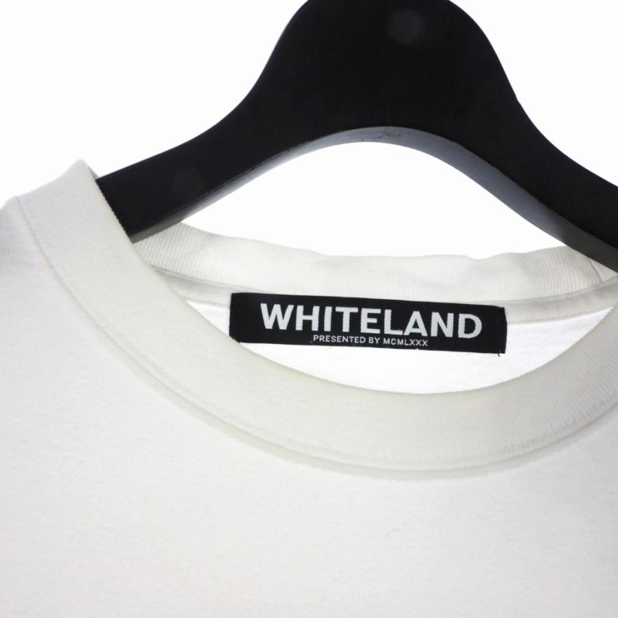 ホワイトライン WHITE LINE Tシャツ プリントロゴ 半袖 F 白 ホワイト ｒ9S-CSS422-WL メンズ｜vectorpremium｜07