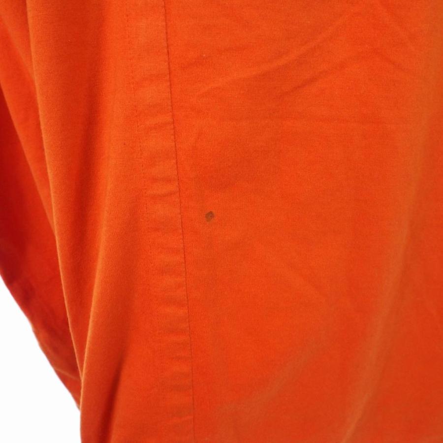 タカヒロミヤシタザソロイスト TAKAHIRO MIYASHITA The Soloist. 18SS オーバーサイズ Tシャツ 半袖 カットソー 46 オレンジ｜vectorpremium｜08