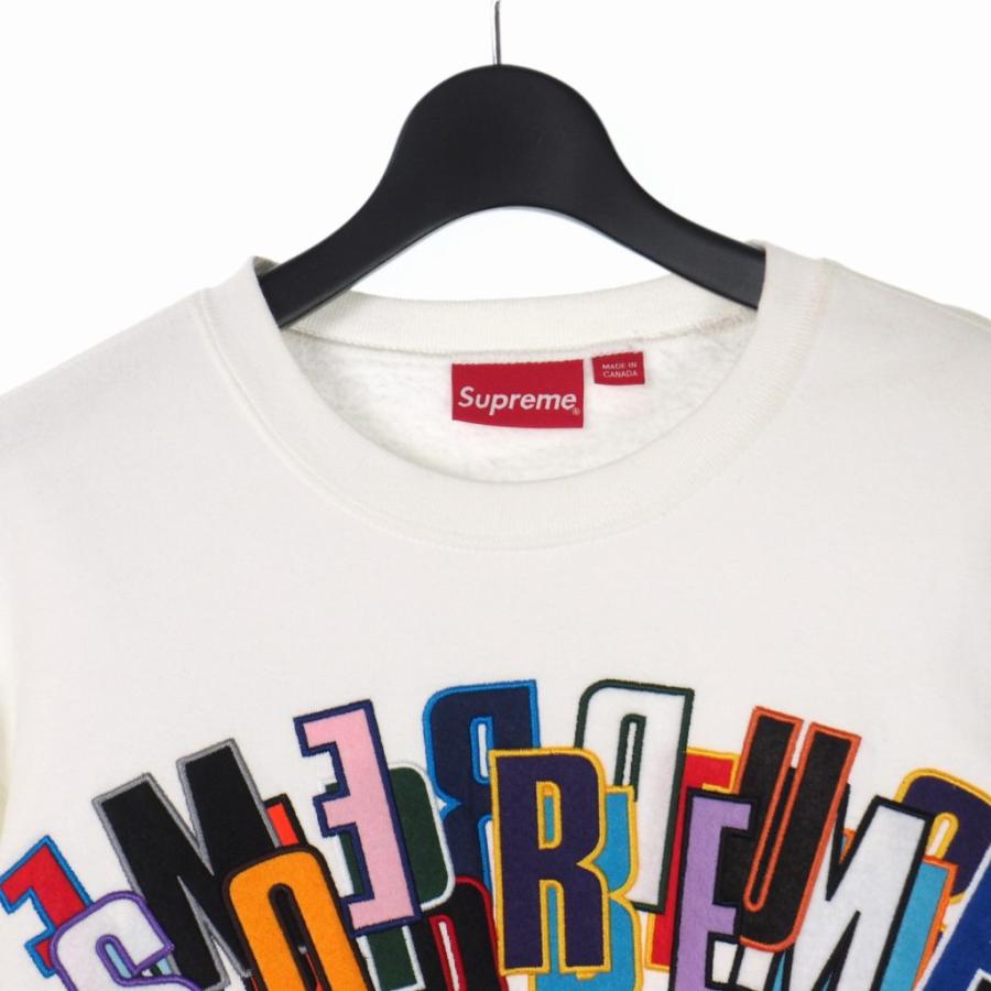 シュプリーム SUPREME 21SS Stacked Crewneck スタックド クルー