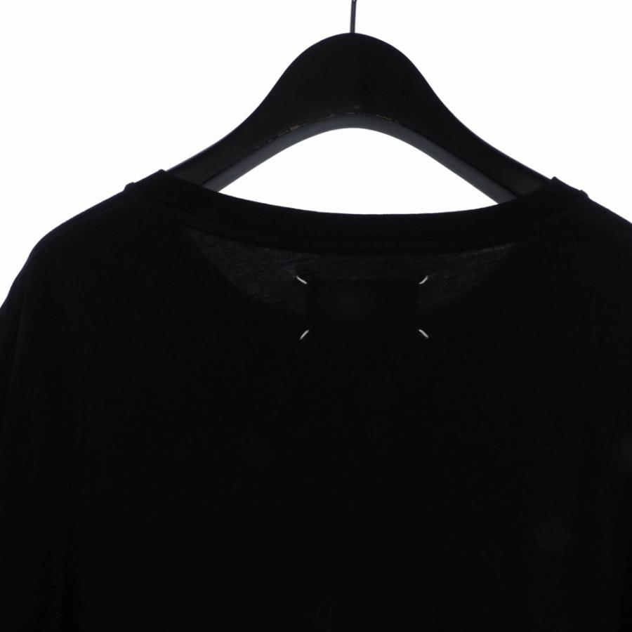 メゾンマルジェラ Maison Margiela 再構築 ドッキング カットソー Tシャツ 半袖 48 黒 ブラック S50GC0478 国内正規 メンズ｜vectorpremium｜07