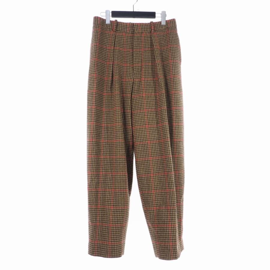 マーカウェア MARKA WARE 18AW ガンクラブチェック ウール ツイード 