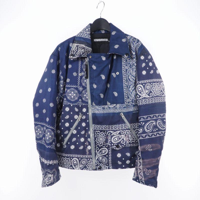 ネイバーフッド NEIGHBORHOOD 22SS BANDANA CHOPPED RIDERS ペイズリー 
