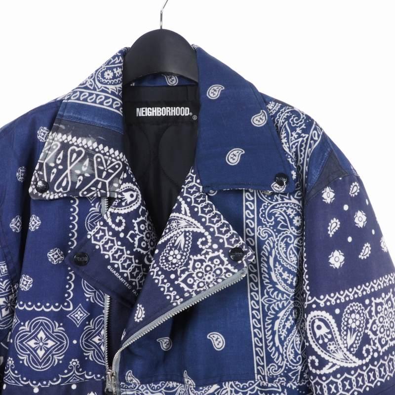 ネイバーフッド NEIGHBORHOOD 22SS BANDANA CHOPPED RIDERS ペイズリー 