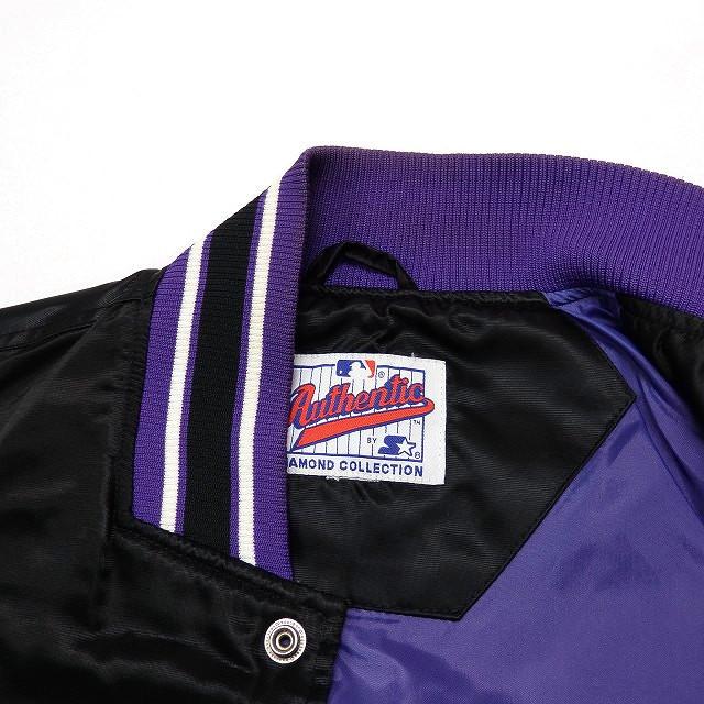 【レア】タンパベイ　デビルレイズ　スタジャン　スターター　size L MLB タンパベイ・デビルレイズ 90s 初期 スタジャン ジャケット