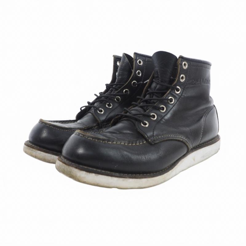 レッドウィング REDWING ワーク ブーツ レザー シューズ 羽根タグ US8 