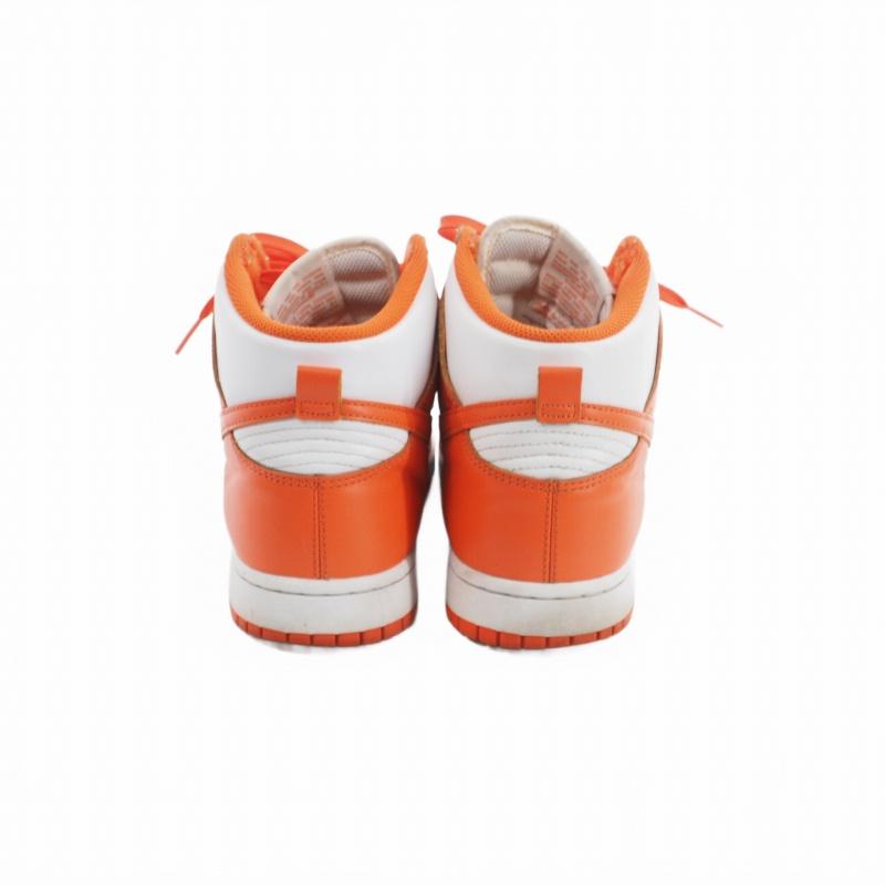 ナイキ NIKE Dunk High Orange Blaze ダンク ハイ オレンジブレイズ スニーカー 27cm US9 DD1399 101 メンズ｜vectorpremium｜05