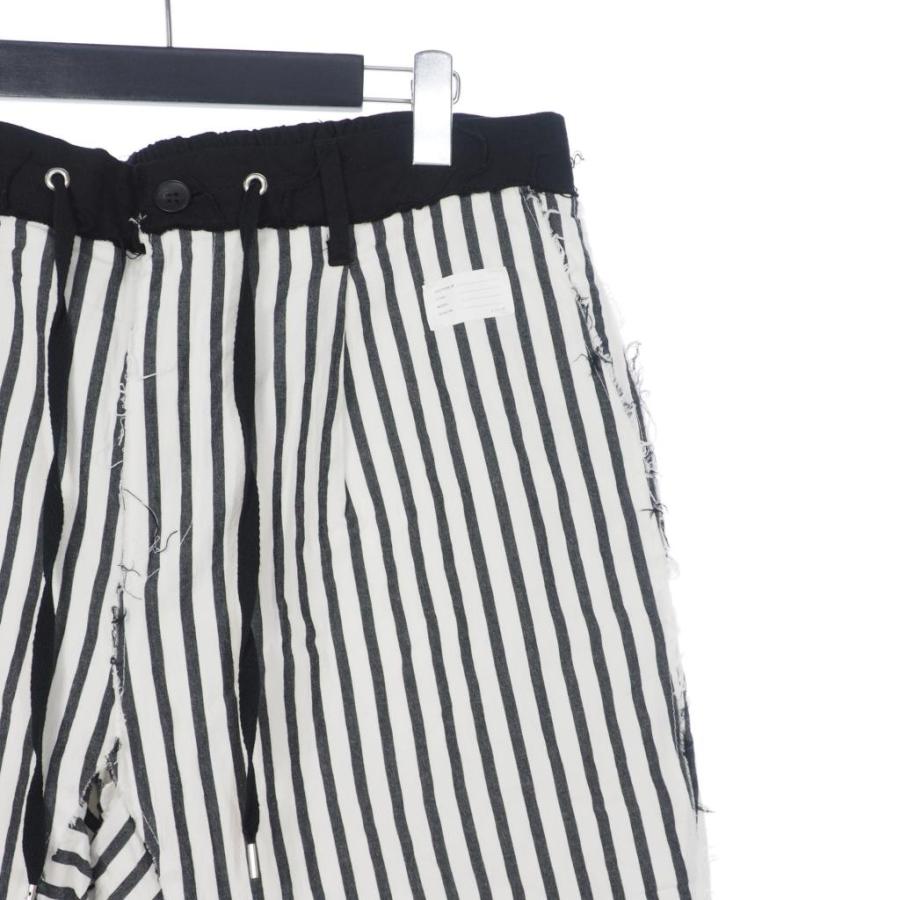 アスキー ASKyy 22SS STRIPED ANKLE PANTS ストライプ アンクルパンツ 