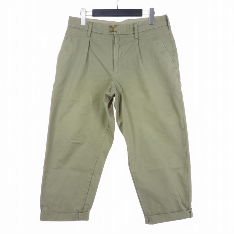 カラー kolor テーパード パンツ スラックス チノパン 2 ベージュ