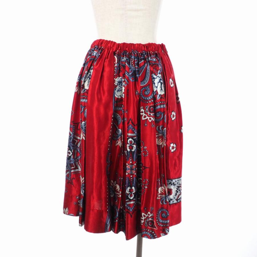 タオ コムデギャルソン TAO COMME des GARCONS サテン プリーツ  