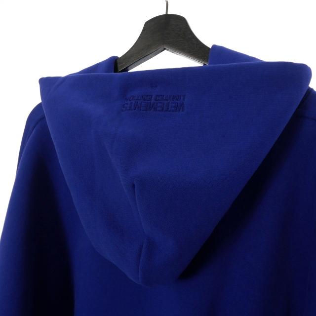 ヴェトモン ベトモン VETEMENTS LOGO LABEL HOODIE ロゴプリント  
