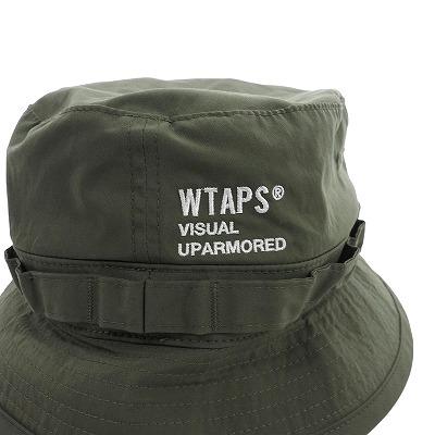 ダブルタップス WTAPS JUNGLE 02 HAT ジャングル ハット ワンポイントロゴ 3 オリーブ 222HCDT-HT17 メンズ｜vectorpremium｜05