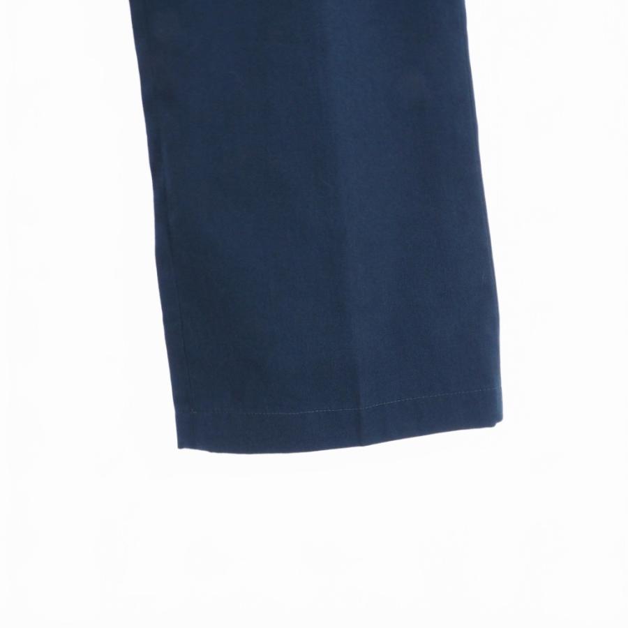 WACKO MARIA ワコマリア パンツ スラックス ワンポイント L ネイビー