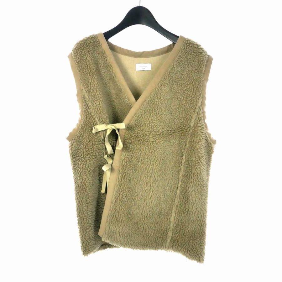 未使用品 アンデコレイテッド UNDECORATED 21AW WOOL BOA VEST