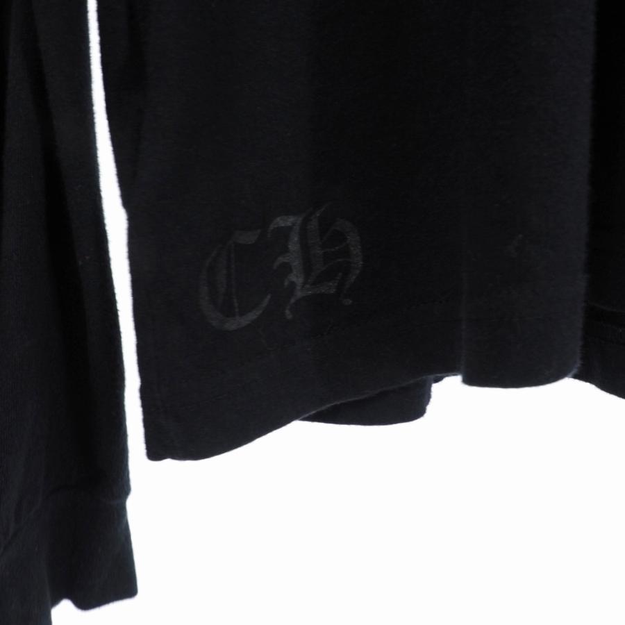 クロムハーツ CHROME HEARTS Neck Logo T ネックロゴ ロンT Tシャツ カットソー 長袖 XL 黒 ブラック メンズ｜vectorpremium｜05