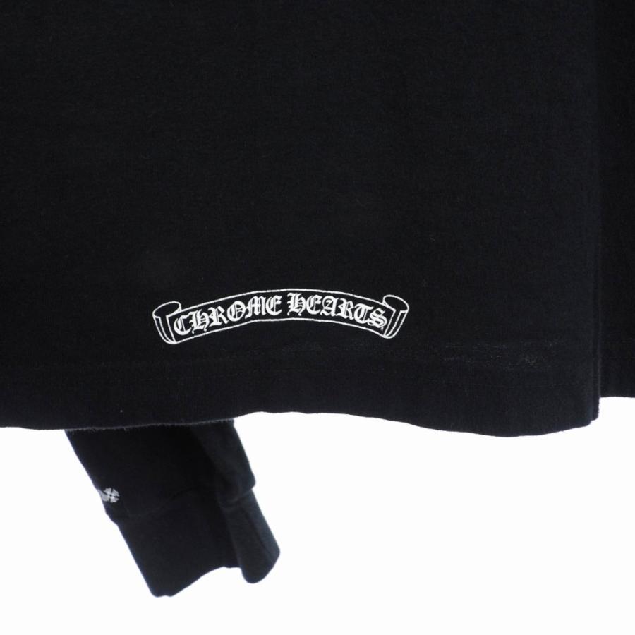 クロムハーツ CHROME HEARTS Neck Logo T ネックロゴ ロンT Tシャツ カットソー 長袖 XL 黒 ブラック メンズ｜vectorpremium｜07