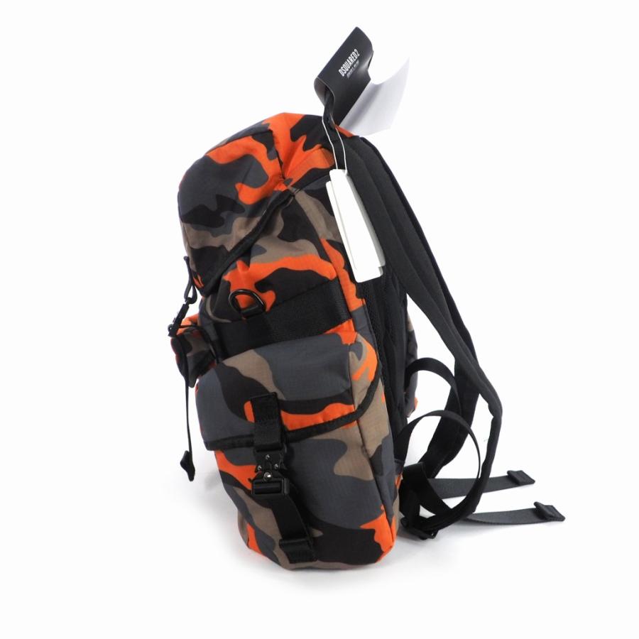 ディースクエアード 22AW CERESIOカモフラ ナイロン リュック 迷彩