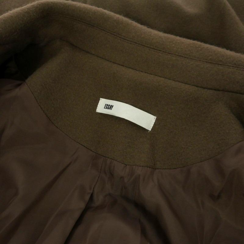 エッセイ ESSEY トレンチコート ジャケット ブラウン 茶 エッセイ ESSEY トレンチコート ジャケット ブラウン 茶 メンズ