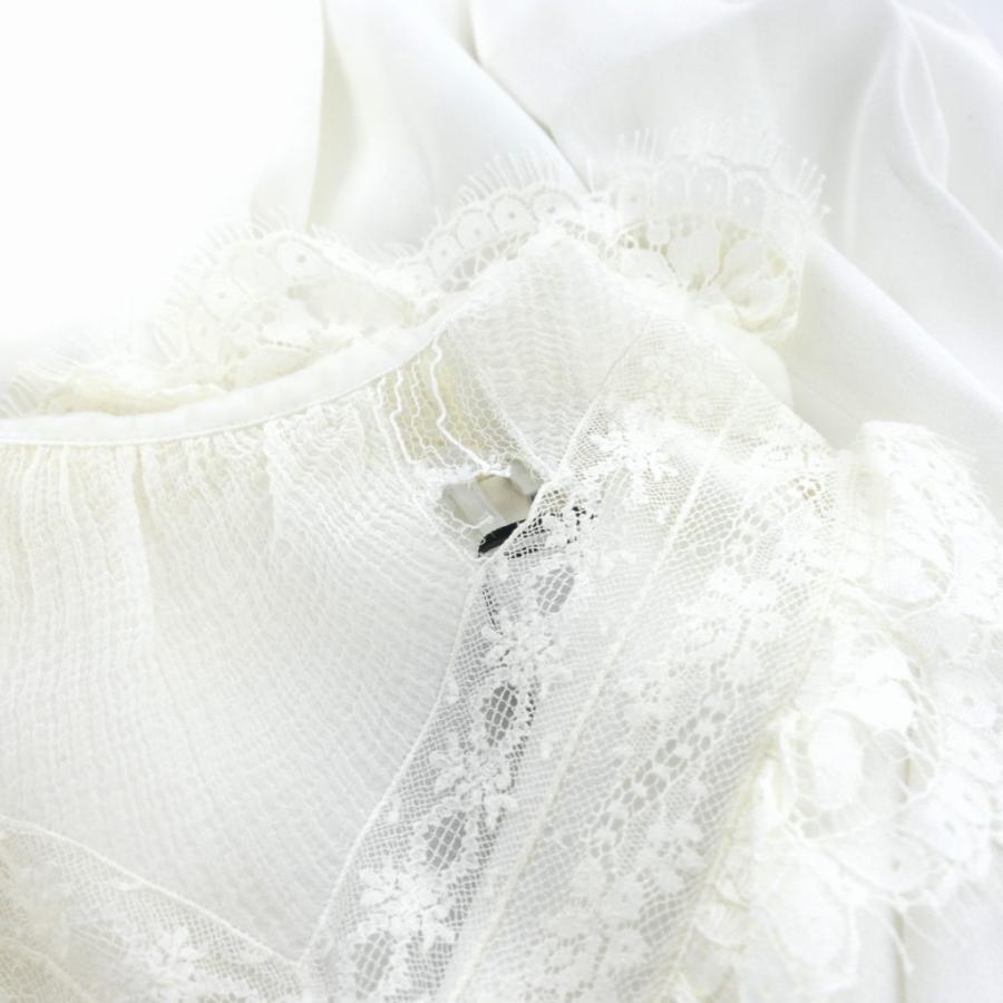 DSQUARED2（ディースクエアード） レース 切替シャツ Tシャツ 長袖