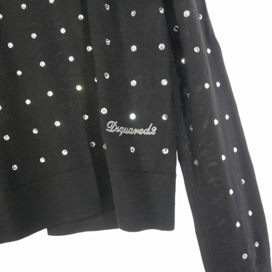 DSQUARED2 ディースクエアード 長袖 ニット ハイネック XXS ブラック 