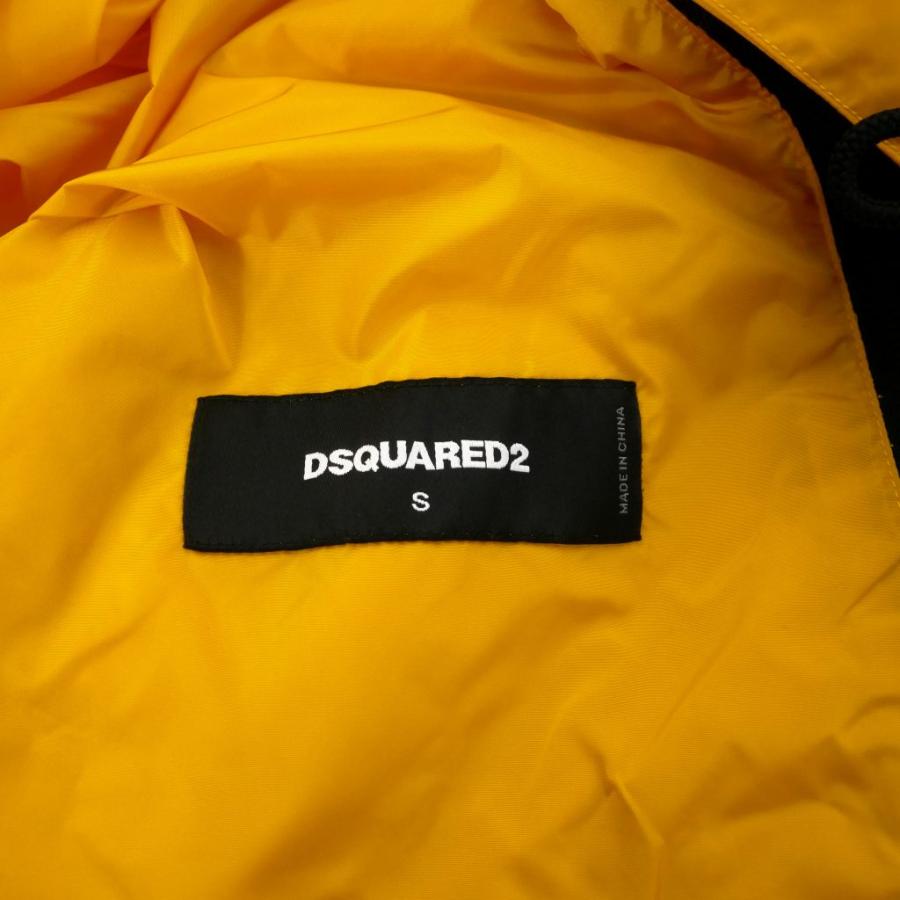 ディースクエアード DSQUARED2 22AW ナイロン ジップアップ パーカー 