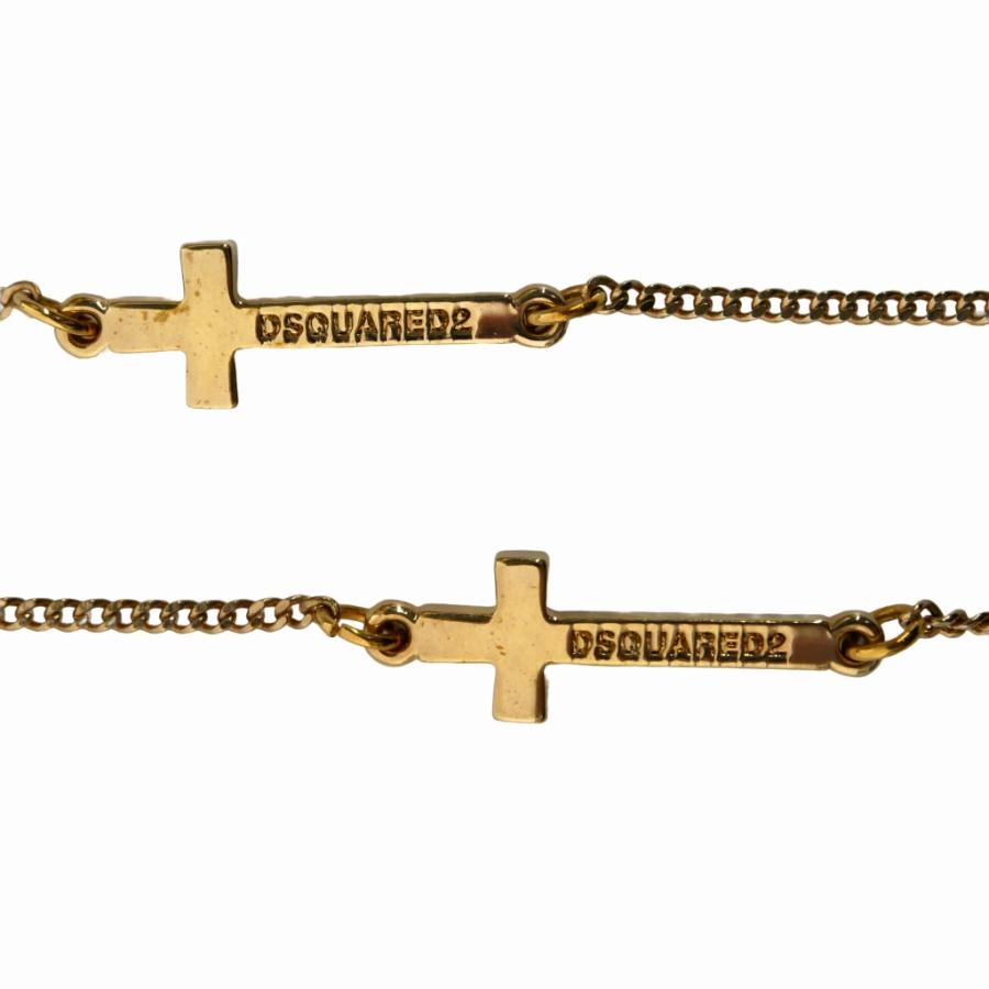 DSQUARED2 ディースクエアード　ゴールド バングル DSQUARED2（ディースクエアード） ジャンク品 ブレスレット バングル