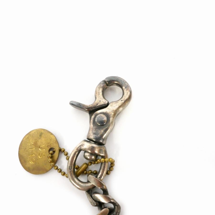 US アスヘビーゲージウォレットチェーン