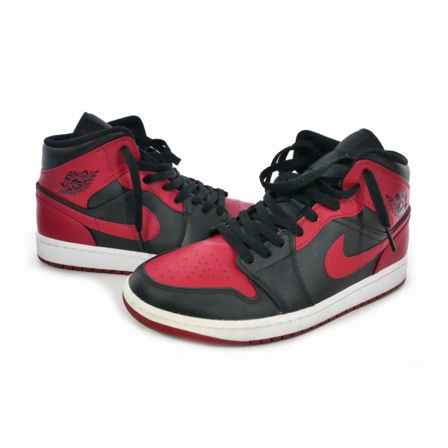 ナイキ NIKE Air Jordan 1 Mid Bred エアジョーダン1 ミッド ブレッド 