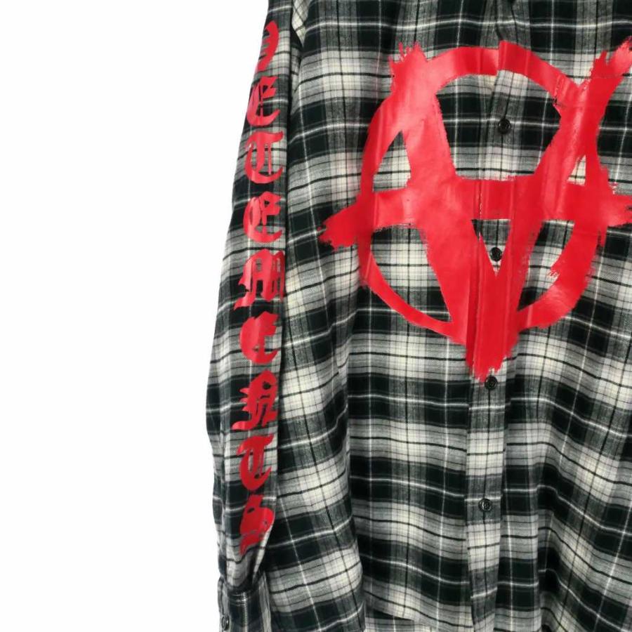 ヴェトモン ベトモン VETEMENTS アナーキー ロゴ フランネル ヴェトモン ベトモン VETEMENTS アナーキー ロゴ フランネル