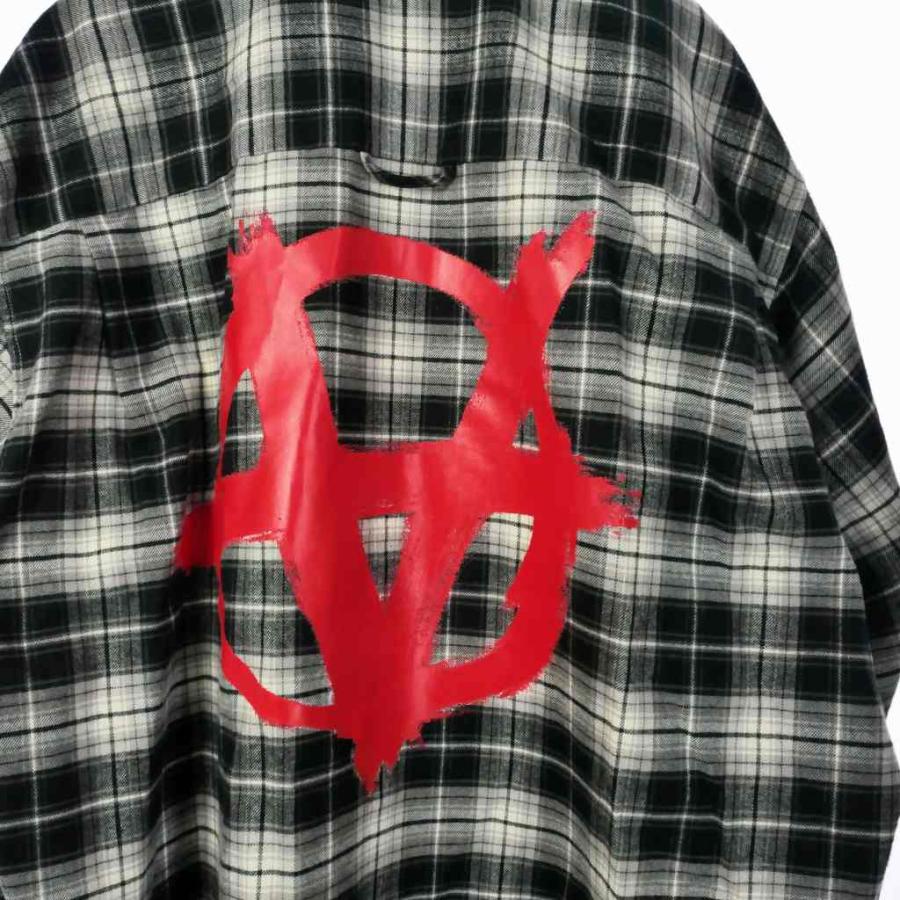 ヴェトモン ベトモン VETEMENTS アナーキー ロゴ フランネル ヴェトモン ベトモン VETEMENTS アナーキー ロゴ フランネル