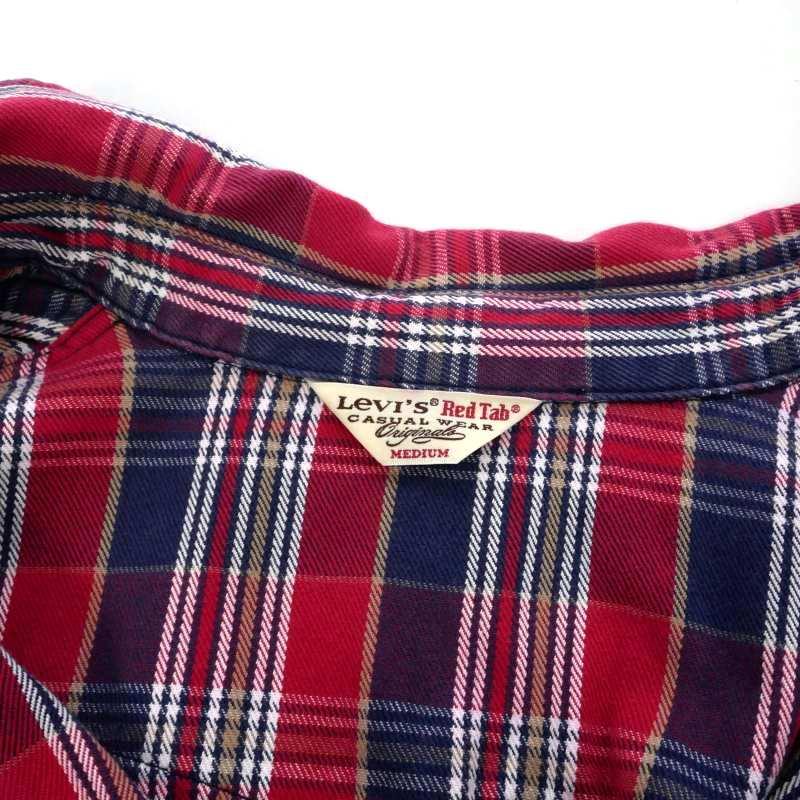 Levi's リーバイスレッド RED チェックシャツ 長袖レギュラー Levi's リーバイスレッド RED チェックシャツ 長袖レギュラー